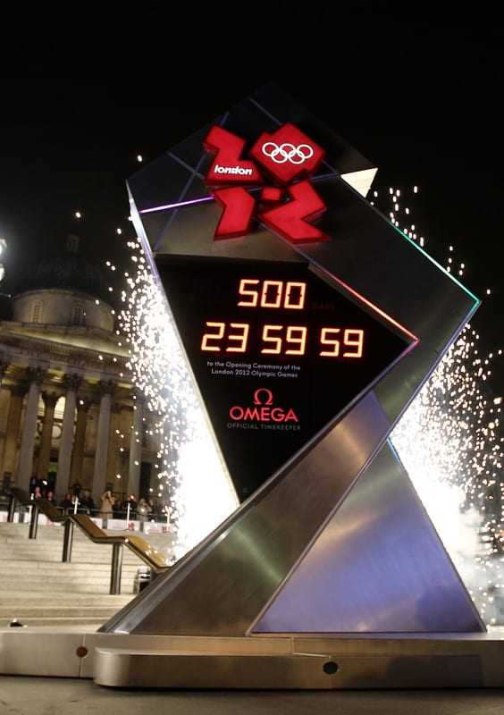 Omega unveils official London 2012 Countdown Clock