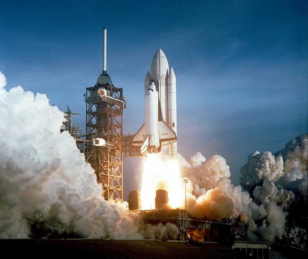 first space shuttle launch