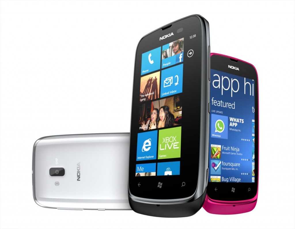 Nokia-Lumia-610-group