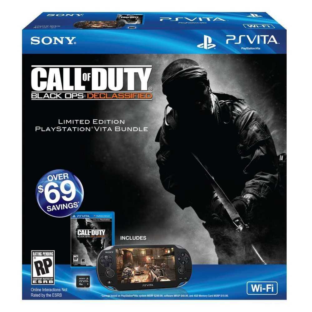 Call of Duty Black Ops Declassified PS Vita bundle