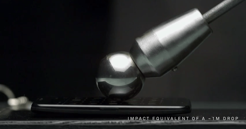 Gorilla-Glass-Android-phone-simulated-drop-test