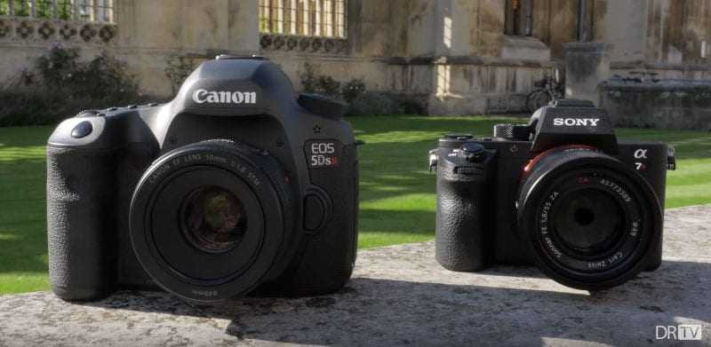 Canon-5Ds-R-vs-Sony-a7R-II-hands-on-video-review