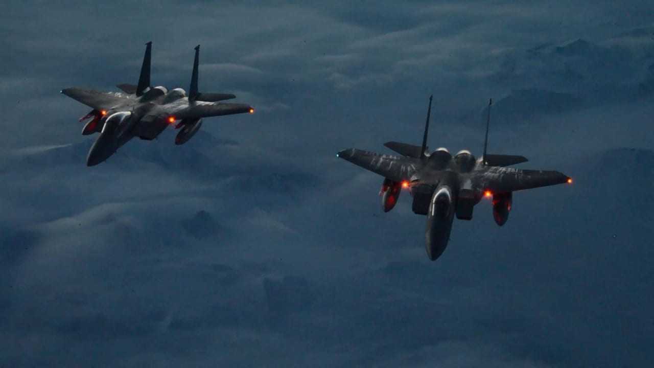 144th Fighter Wing Vigilant Shield F 15 Eagles