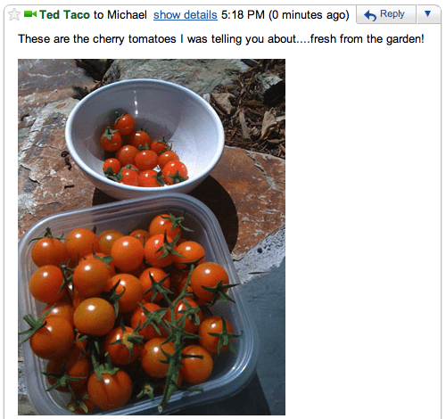 Το Gmail μας επιτρέπει να κάνουμε Drag 'n Drop εικόνες στα e-mail…