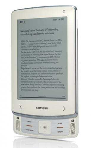 'Παγώνει' τα σχέδια για e-reader η Samsung…