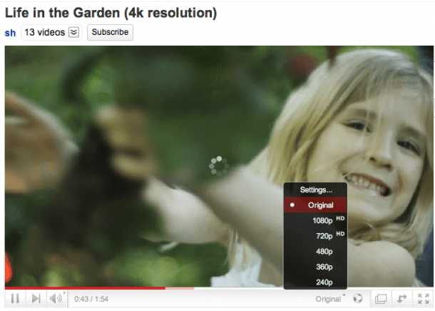 Ποιο 1080p… Το YouTube τώρα υποστηρίζει υπερυψηλή ανάλυση 4096p!!!