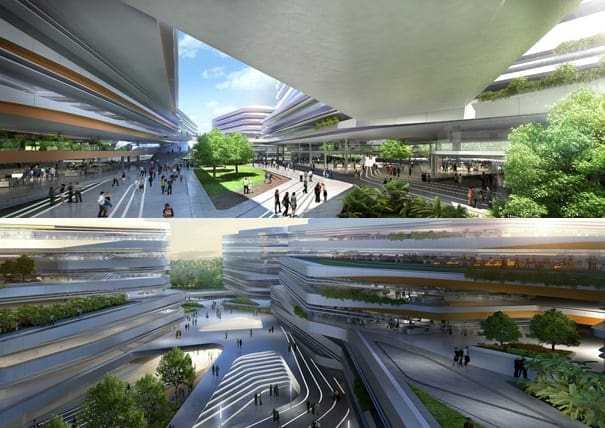 Plot A: ένα σχέδιο για μια futuristic πανεπιστημιούπολη…