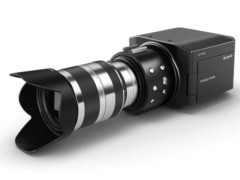 Κάμερα με “ισοδύναμο με Super 35mm CMOS HD” αισθητήρα; it’s a Sony…