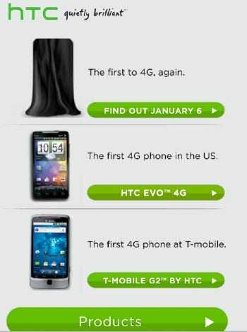 HTC 4G: για τις 6 του Γενάρη;