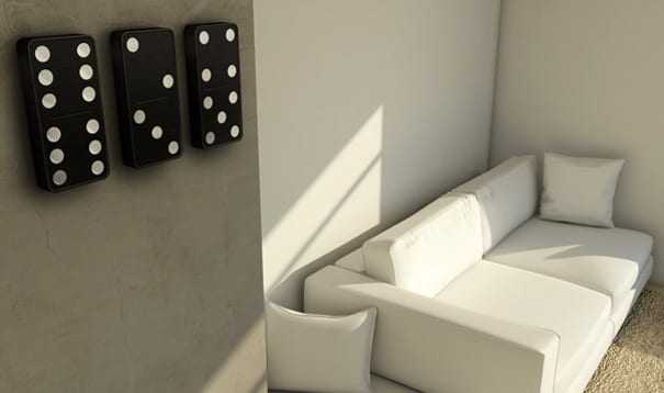 Domino clock: πολύ κομψό…