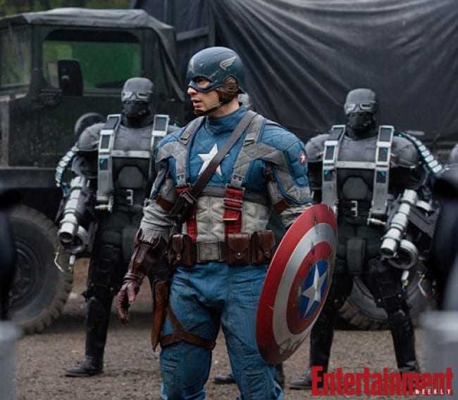 Captain America: η πρώτη φωτό από την ταινία…