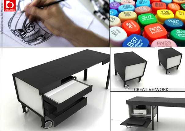 Ένα ‘μετατρέψιμο’ γραφείο με super ιδέες…