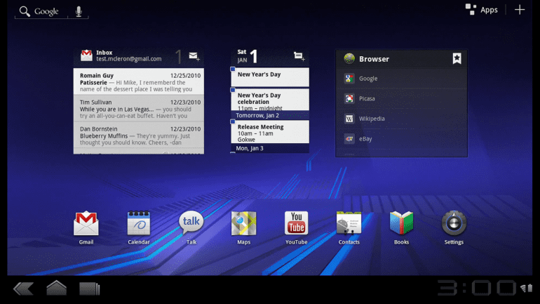 Android 3.0: δείτε το ειδικό για tablet λειτουργικό της Google…