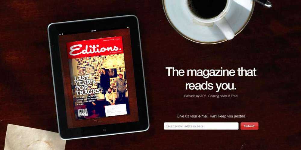 Μια super-μυστική iPad app για εκεί που… ο βασιλιάς πάει μόνος (!) ετοιμάζει η AOL