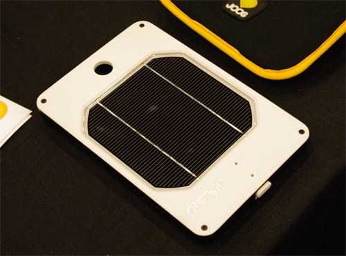 Πλάτη-ηλιακός φορτιστής για το tablet…