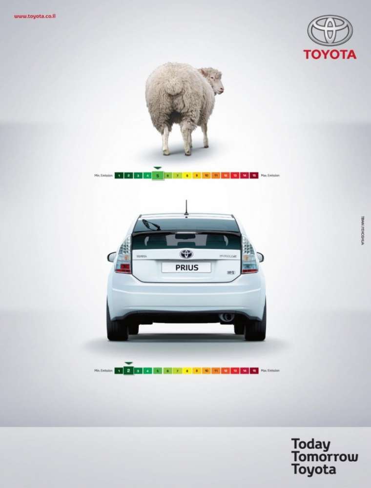 Prius εναντίον… πρόβατου: μονομαχία ρύπων!