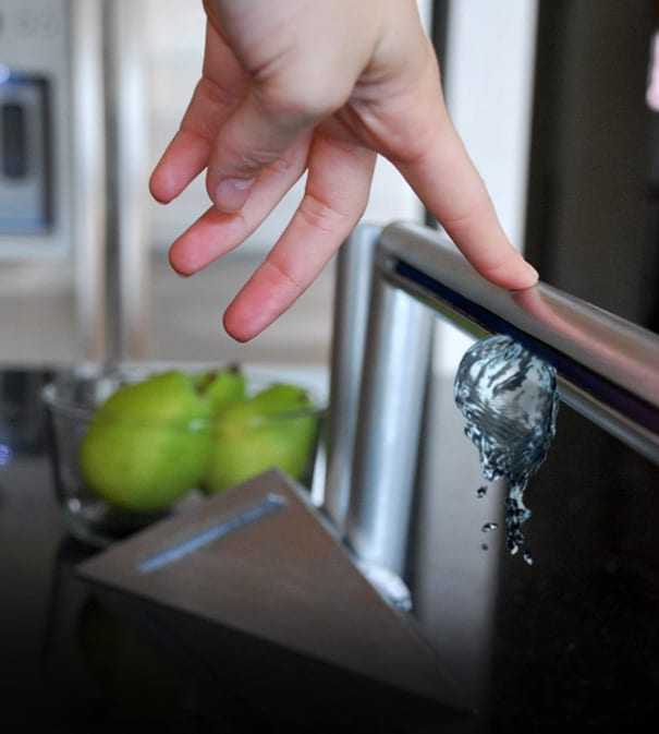 Μια βρύση κουζίνας με στιλ B&O…