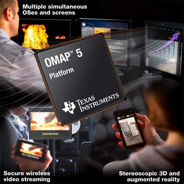 Τους πολυπύρηνους OMAP5 multi-core Cortex-A15 αποκαλύπτει η Texas Instruments – για το 2ο μισό του 2012…