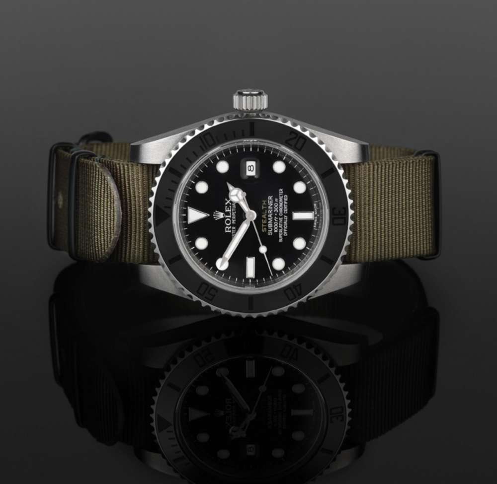 Luxury ρολόι χειρός με mil spec πινελιά: Rolex Projext X Stealth…