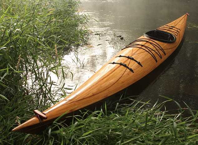 Cedar Strip Wood Kayak: με υλικά της Μητέρας Γης…