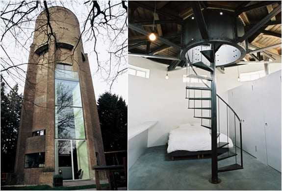 Ένα σπίτι σε υδατόπυργο! Απίθανο…