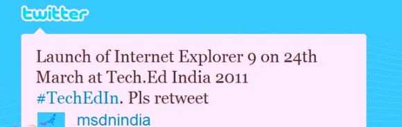 Internet Explorer 9: μέχρι τα τέλη του μήνα στην αγορά. Το πιθανότερο…