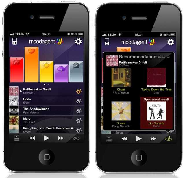 Moodagent 3.0: μια μουσική App που ταιριάζει τη διάθεση σου με το που είσαι…