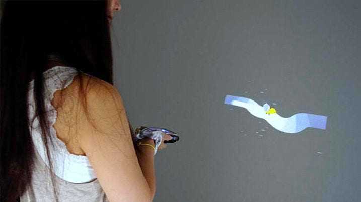 Το Disney MotionBeam χρησιμοποιεί ένα ‘pico προβολέα’ για να gaming…