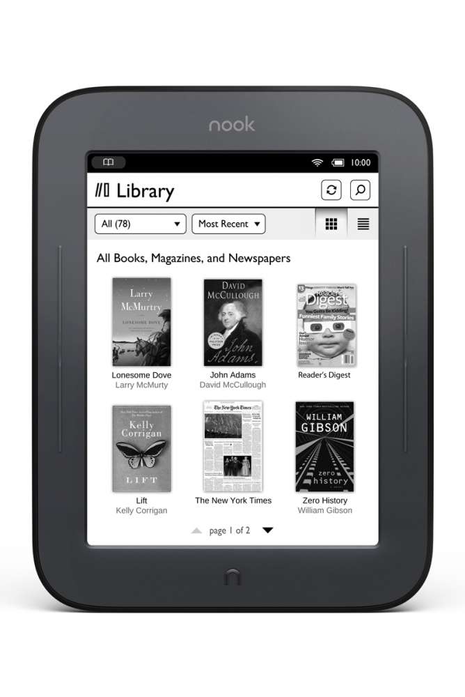 Barnes & Noble Nook – ‘περιεργαζόμαστε’ ένα σε βιντεάκι…