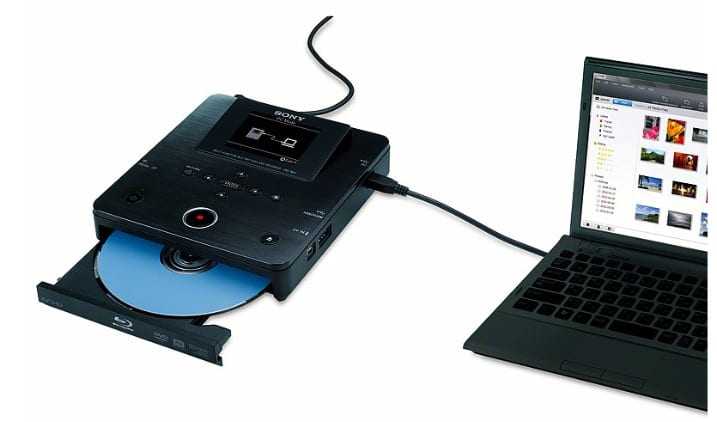 Sony – το πρώτο Blu-ray/DVD μηχανάκι εγγραφής που δεν χρειάζεται PC…