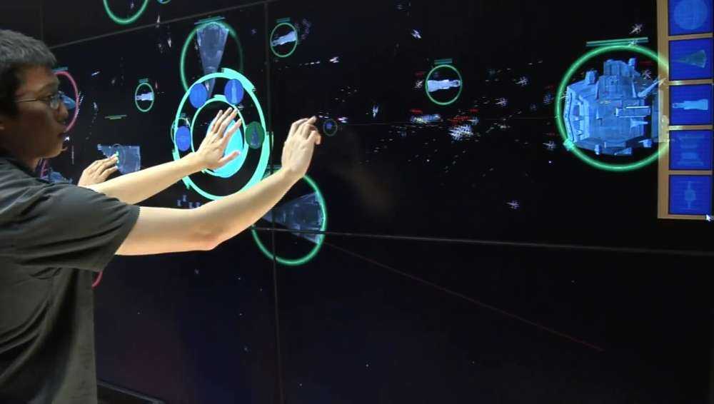 Χορταστικό: ένα RTS παιχνίδι σε έναν multi-touch LCD τοίχο 7 μέτρων…