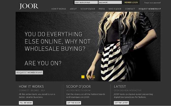 JOOR – συλλέγει $2.25 εκατομμύρια για μια online αγορά μόδας…