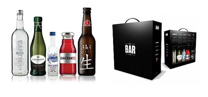 Minibar-in-a-box προς πώληση για καλεσμένους σε ξενοδοχείο…