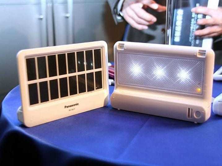 Panasonic – ο φορητός φωτοβολταϊκός λαμπτήρας είναι και USB φορτιστής..