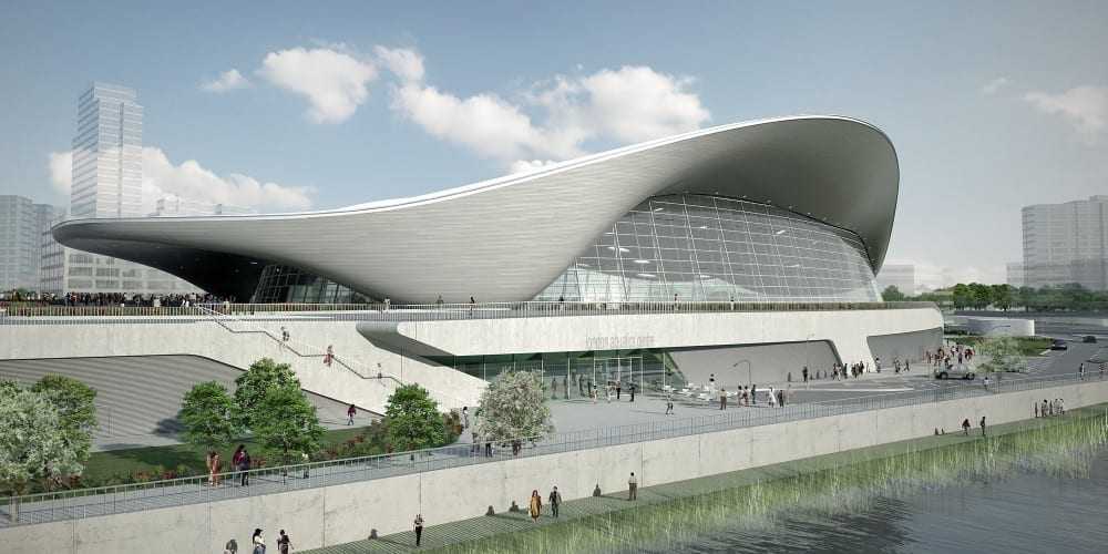 London Aquatics Centre για τους Ολυμπιακούς του 2012…