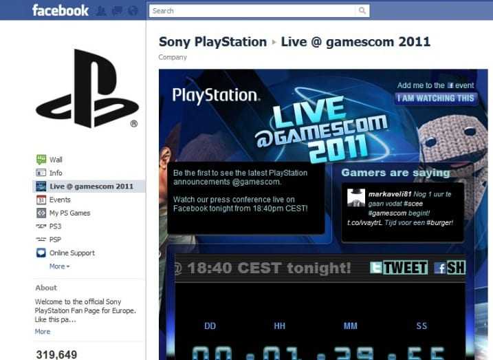 Δείτε live τη Συνέντευξη Τύπου του Playstation στην Gamescom…