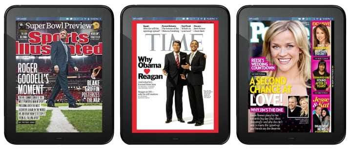Time Inc. – όλα  τα 21 περιοδικά της μεγάλης εκδοτικής σε εκδόσεις tablet…