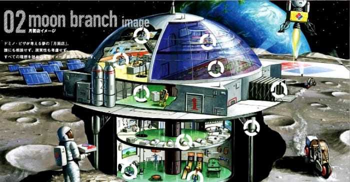 Μια πιτσαρία στο… διάστημα!