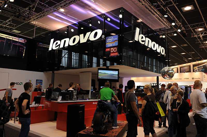 Έκθεση iFA 2011 – στο περίπτερο της Lenovo…