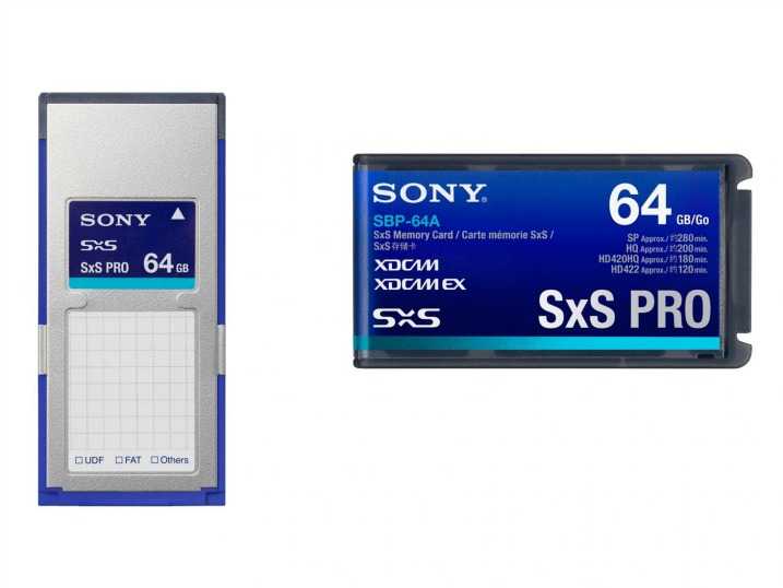 Sony 64GB SxS PRO Memory Card – για hi end λήψη εικόνας…
