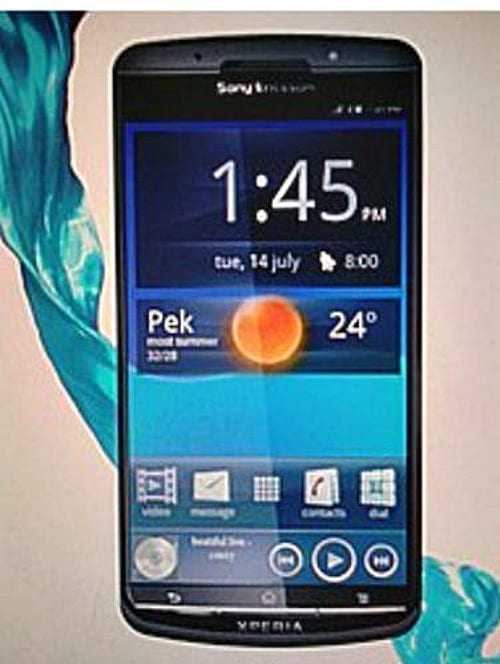 Διπύρηνο το Sony Ericsson Nozomi;