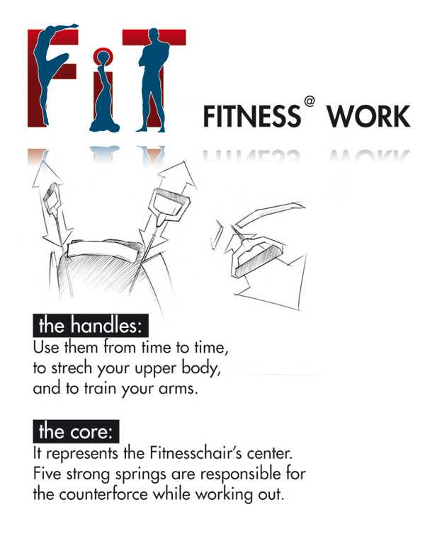 Στην καρέκλα για γυμναστική…