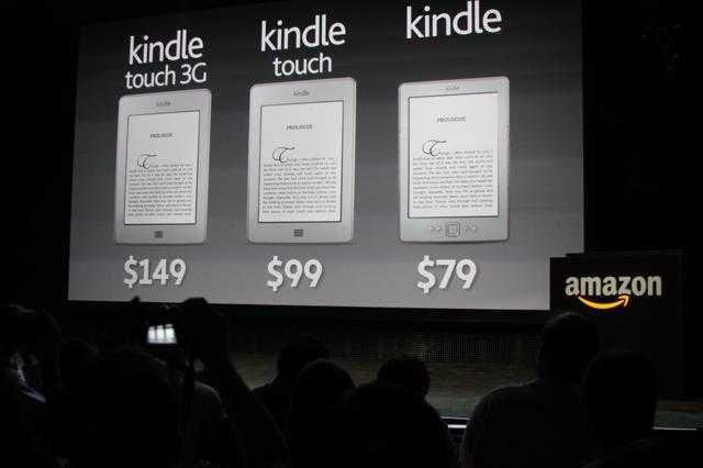 Το Amazon Kindle Touch – σε τρεις γεύσεις…