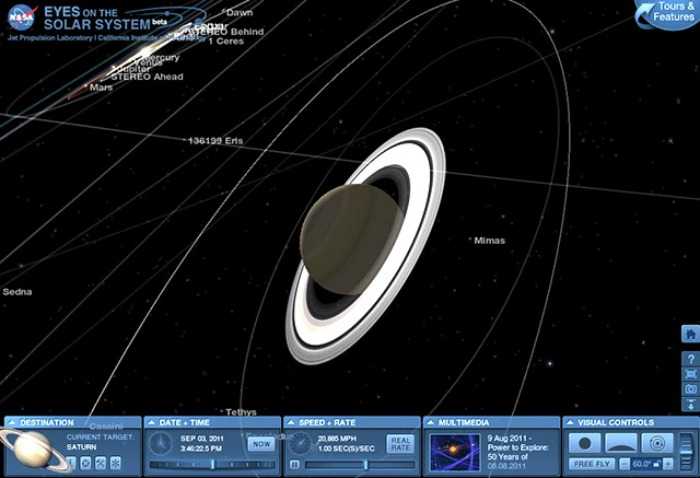 Μια NASA Web App σου επιτρέπει να ελέγχεις χώρο και χρόνο σε 3D…
