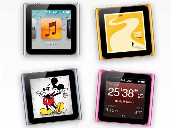 iPod nano – φρεσκαρισμένo με multi-touch…