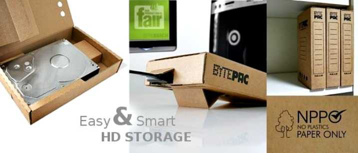 BytePac κουτιά για σκληρούς από… χαρτόνι!