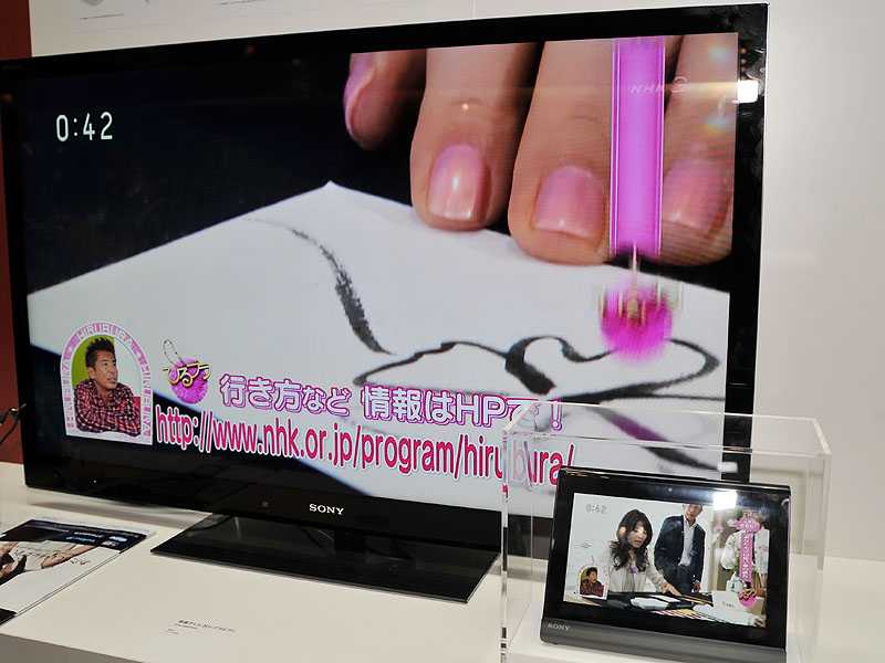 Sony@Ceatec 2011 – μια βόλτα στο περίπτερο….