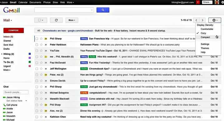 Νέα έκδοση του Gmail – coming soon…