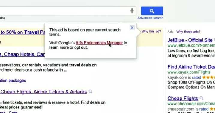 Google – τώρα επιτρέπει να μπλοκάρονται οι targeted διαφημίσεις…