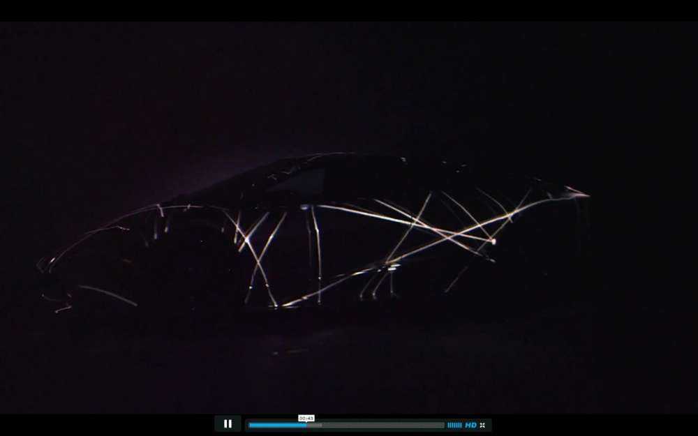 Projection Mapping σε μια Lamborghini…